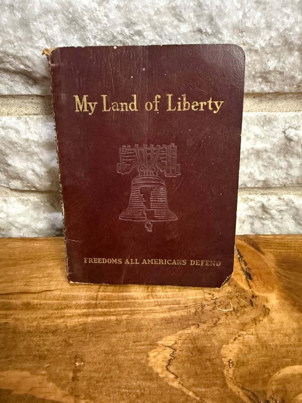 Antique Whitman Publ No 720 My Land of Liberty The Freedoms All Americans Defend